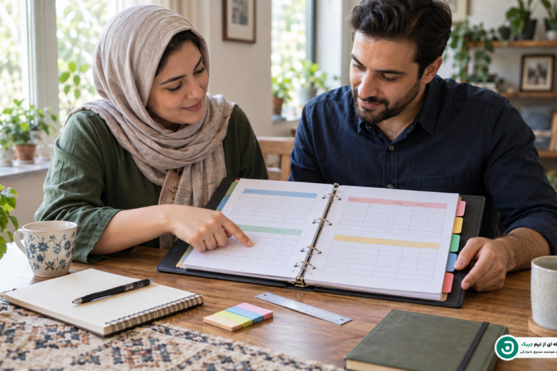 نمونه دفترچه صندوق خانوادگی؛ چه اطلاعاتی باید ثبت شود؟